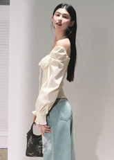 Lace Rebel Wide-Leg Jeans